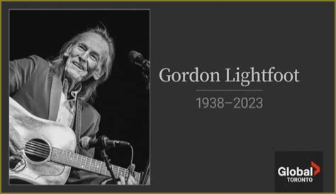 Gordon Lightfoot Awards and Honours
